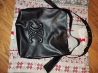 TORBA torebka DUŻA POJEMNA na ramię DAMSKA czarna