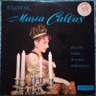 Maria Callas - Récital - Bellini, Verdi, Wagner, Ponchelli - Musidisc 1965