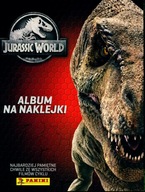 JURASSIC WORLD ALBUM KOMPLETNY NAKLEJKI I KARTY