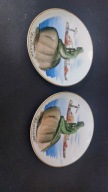 2 x Talerzyk dekoracyjny porcelana Denmark design