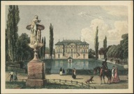 Dresden um 1850. Der Große Garten - Hans C. Schmiedicke, Markkleeberg 1950