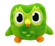PLUSZAK SOWA DUOLINGO PRZYTULANKA MASKOTKA MIŚ PREZENT