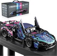 KLOCKI LAMBORGHINI CYBERPUNK AUTO SPORTOWE 1314 EL DUŻE NOWE HIT PREZENT XL