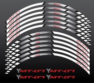 NAKLEJKI PASKI NA FELGI RANT MT-07 + GRATIS !!!