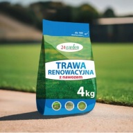 Nasiona Trawy Regeneracyjnej 4kg – Odbudowa Trawnika z Nawozem
