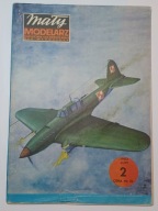 Radziecki samolot szturmowy IŁ-2 skala: 1:33; Mały Modelarz numer 2/1983