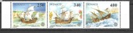 MONAKO -500 rocz. odkrycia Ameryki-karawele K. Kolumba1992** Mi2070-2 (1670