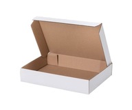 Kartonik fasonowy składany 250x200x50mm Fala E Biały Karton Pudełko 10 szt.