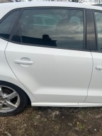 VW POLO V 6R 6C DRZWI PRAWE TYŁ 5 DRZWI HB KOLOR LC9A