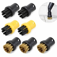 SZCZOTKI DO PAROWNICY KARCHER ZESTAW 6SZT SC1 SC2 SC3 SC4 SC5 FUGI DYSZA