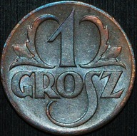 1 grosz 1923 - piękny egzemplarz