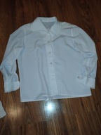 Bluzka biała damska koszulowa 46