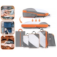 5szt. ORGANIZERY KOMPRESYJNE DO WALIZKI KOSTKI PODRÓŻNE DO PAKOWANIA TORBY