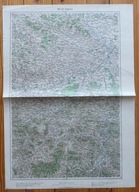 KRAKÓW; Generalkarte von Mitteleuropa 38 50, 1889, 1:200 000