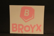 NAKLEJKA B BROYX - AUTO ROWER MOTOR KASK