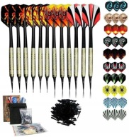 ZESTAW 12 Rzutek DART| 100 Grotów 42 Piórka | do gry w Darta (ET03)