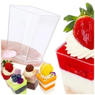 Pojemniki plastikowe na desery PartyCollection 150 ml 25 sztuk