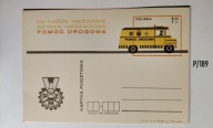 Kartka poczt. NYSA Pomoc Drogowa Polski Związek Motorowy PRL/1973