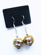 Nowe przepiękne kolczyki styl retro vintage na prezent