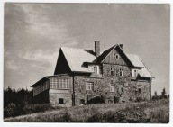Klimczok schronisko PTTK k. Bielsko. Stempel pocztowy schroniska. Lata 80te