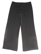 A436_ MODNE CZARNE SPODNIE DAMSKIE 40/42