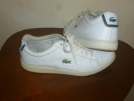 BUTY LACOSTE-R-41-WKŁ-27CM-SKÓRA NAT.