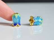 Konwalia duża kwiat drogocenna EMALIA Cloisonne