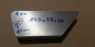 Aluminium 20mm formatka aluminiowa kęs blacha