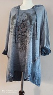 TREDY BLUZA kaptur cekiny dżety rękaw pod.40/42