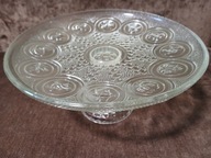 ZĄBKOWICE ZODIAK ASTEROID DROST PATERA NA NODZE SZKŁO VINTAGE PRL 29x14,5cm