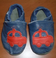 Kapcie dziecięce / Paputki.pl / Skórzane / Papcie