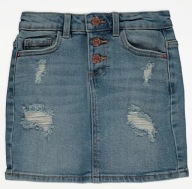 GEORGE spódniczka jeans 158 przetarcia/ 6423 Oliwia Kurowska, Kuba Kurowski