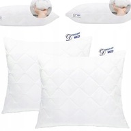 2x PODUSZKA ANTYALERGICZNA 70X80 KOMPLET MEDIC PIKOWANA DO ŁÓŻKA JASIEK DOM