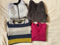 zestaw swetrów damskich paczka ubrań