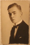 OSOBA - CIEKAWE STARE ZDJĘCIE, 1928 rok - FOT. J. MALARSKI, CHMIELNA 10