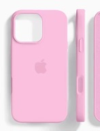 Etui do Apple iPhone 15 Pro Silicone Różowy Z LOGO plecki