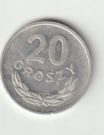 PRL 20 groszy 1980 piekny stan