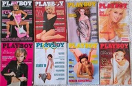 8x PLAYBOY 1996 magazyn czasopismo Lipnicka Nicole Kidman Samantha Fox