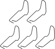 Podpora do roślin Paliki ogrodowe Klipsy Mocowanie Metal 30-60mm 5szt