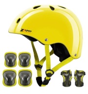 Kask dla dzieci z zestawem ochraniaczy Rozmiar S. (K2)