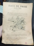 Race de proie - Henri d'Orcines - Ilustracje Niezab - około 1920 r.