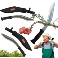 MACZETA KARCZOWNIK KUKRI DO GAŁĘZI DUŻA NÓŻ TASAK SURVIVAL POKROWIEC 45CM