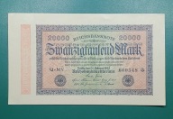 Niemcy, Banknot 20 000 Marek 1923