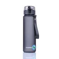 BUTELKA CASNO 560ML TRITAN BIDON SZARY BPAFREE LEKKA SZCZELNA