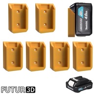 Uchwyt wieszak pojedynczy na akumulator Makita 12Vmax CXT 12V - 6 sztuk