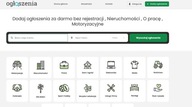 Sprzedam Serwis Ogłoszeniowy ogloszenia24m.pl Nieruchomości itp.