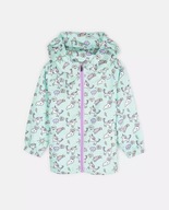 Kurtka przejściowa wiosenna dla dziewczynki z kapturem Jednorożec 110 5 lat