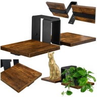 PÓŁKI NA KWIATY KWIETNIK REGAŁ WISZĄCY INDUSTRIAL METALOWY RUSTYKALNY LOFT