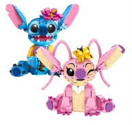 KLOCKI PLASTIKOWE KONSTRUKCYJNE ZESTAW STITCH I ANDZIA DZIECKO ZABAWKA HIT