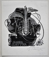 *KP* Gołębniak Antoni - Ex libris Maria Matyja, X2